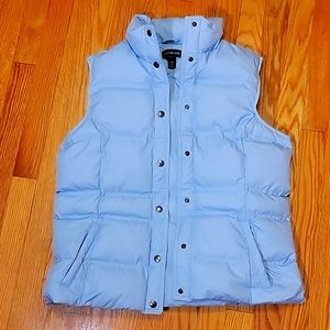 Down vest blue